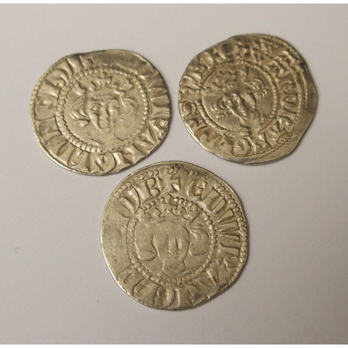 437 - Ten Edward I (1272-1307) Long Cross silver pennies