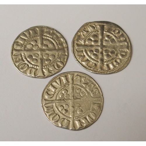 437 - Ten Edward I (1272-1307) Long Cross silver pennies