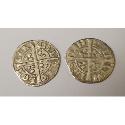 437 - Ten Edward I (1272-1307) Long Cross silver pennies