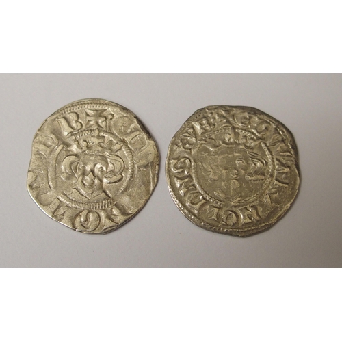 437 - Ten Edward I (1272-1307) Long Cross silver pennies