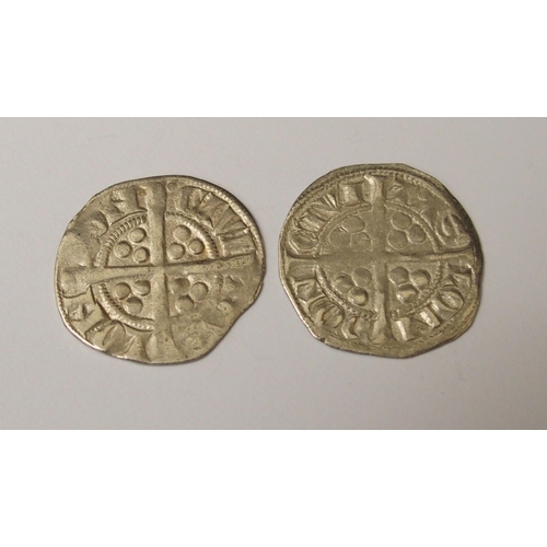 437 - Ten Edward I (1272-1307) Long Cross silver pennies