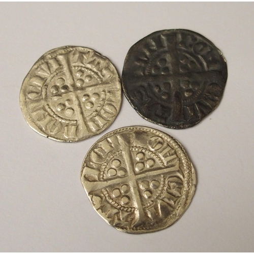 438 - Eleven Edward I (1272-1307) Long Cross silver pennies