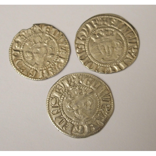 438 - Eleven Edward I (1272-1307) Long Cross silver pennies