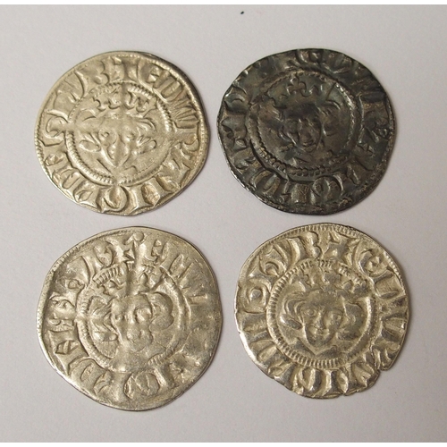 439 - Twelve Edward I (1272-1307) Long Cross silver pennies