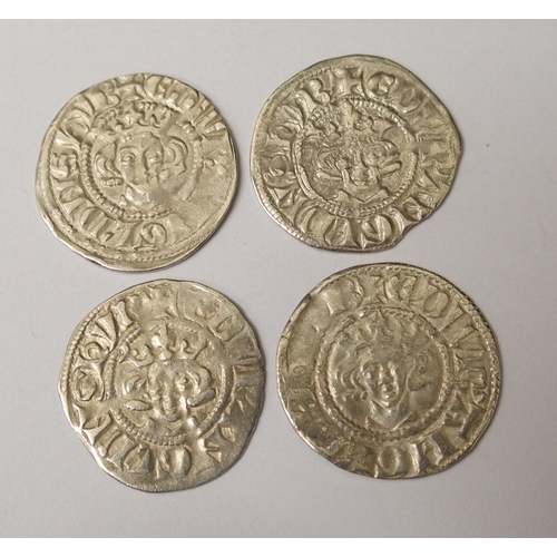 439 - Twelve Edward I (1272-1307) Long Cross silver pennies