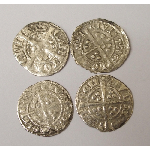 439 - Twelve Edward I (1272-1307) Long Cross silver pennies