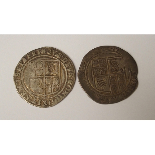 444 - James I (1604-1619) third bust silver shilling