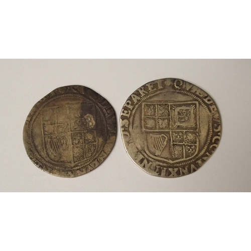 444 - James I (1604-1619) third bust silver shilling