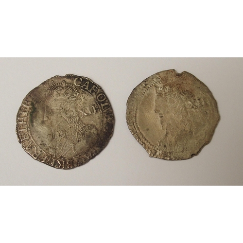 445 - Charles I 1632-63 silver shilling