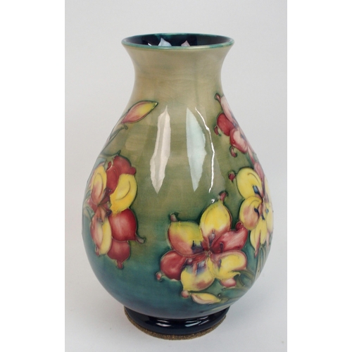 482 - A Moorcroft pottery freesia vase