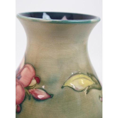 482 - A Moorcroft pottery freesia vase