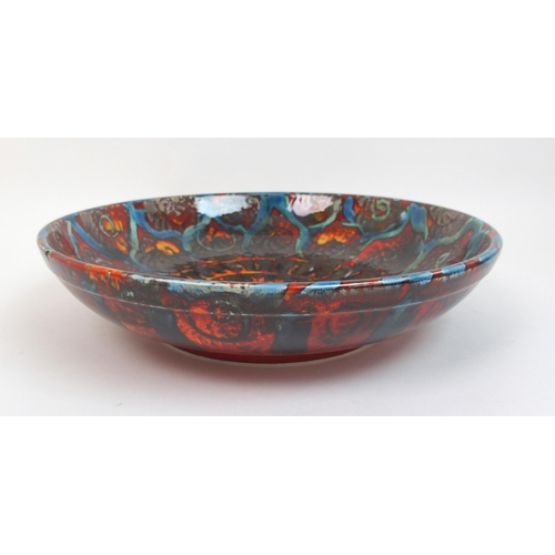 483 - An Anita Harris Art Pottery 'Jurassic' bowl