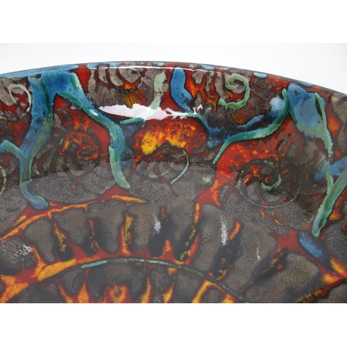 483 - An Anita Harris Art Pottery 'Jurassic' bowl