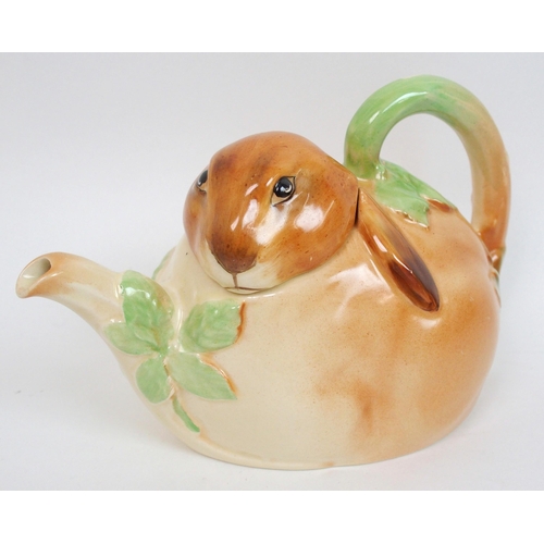 494 - A rare Royal Doulton Bunnykins teapot