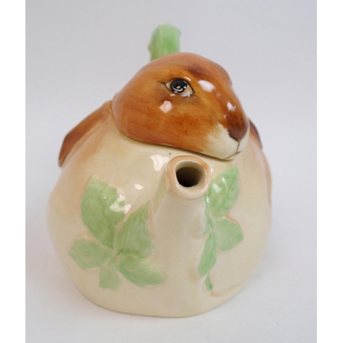 494 - A rare Royal Doulton Bunnykins teapot