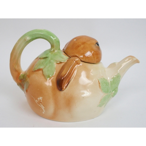 494 - A rare Royal Doulton Bunnykins teapot