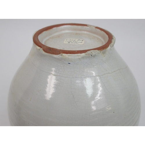 497 - A Dame Lucie Rie stoneware pottery vase