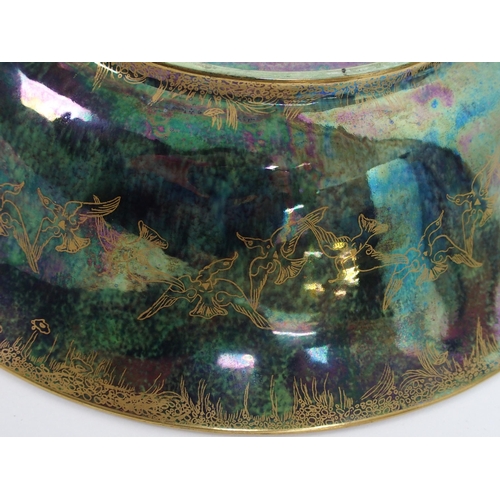 500 - A Wedgwood Fairyland lustre dish