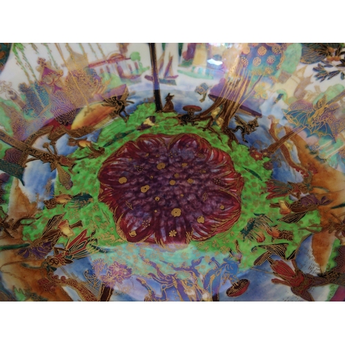 500 - A Wedgwood Fairyland lustre dish