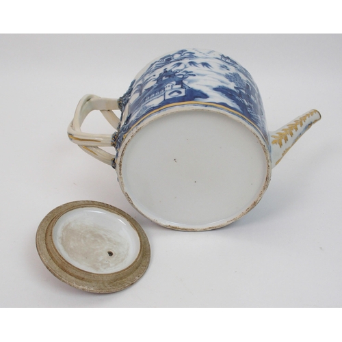 507 - An early 19th Century English Willow pattern tea set