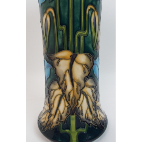 525 - A Moorcroft Blue Rhapsody pattern vase