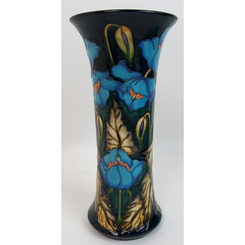 525 - A Moorcroft Blue Rhapsody pattern vase