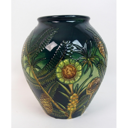 527 - A Moorcroft Pottery Amazon Twilight pattern vase