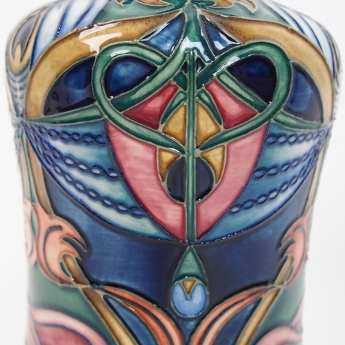 532 - A Moorcroft Cymric Dream pattern vase