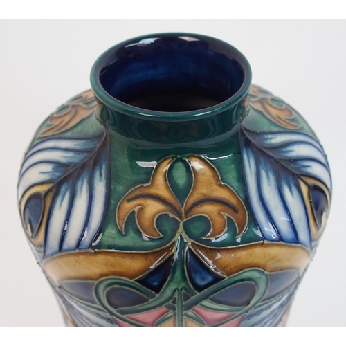 532 - A Moorcroft Cymric Dream pattern vase