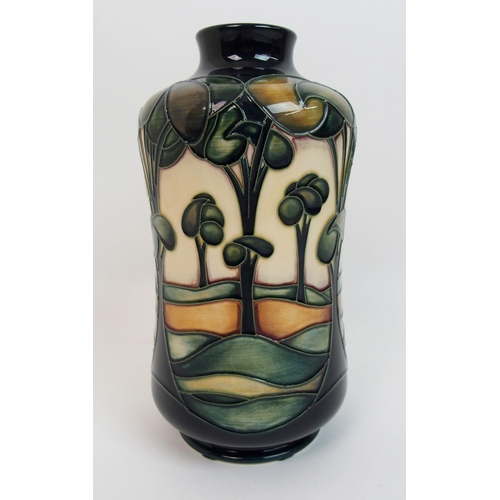 533 - A Moorcroft Tribute to Trees pattern vase