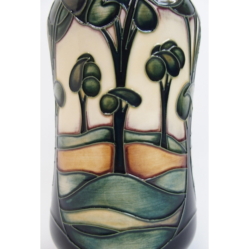 533 - A Moorcroft Tribute to Trees pattern vase