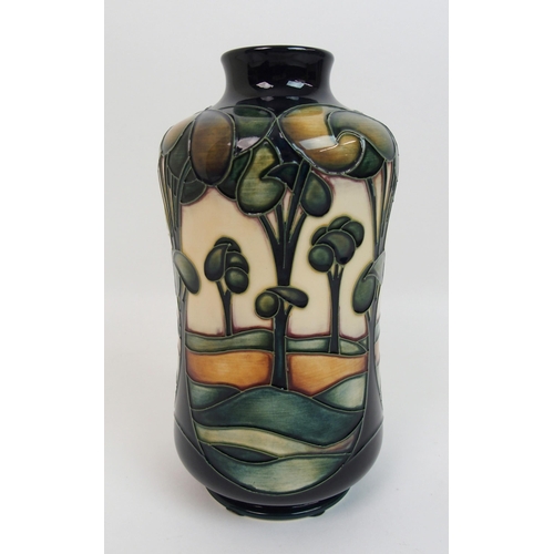 533 - A Moorcroft Tribute to Trees pattern vase