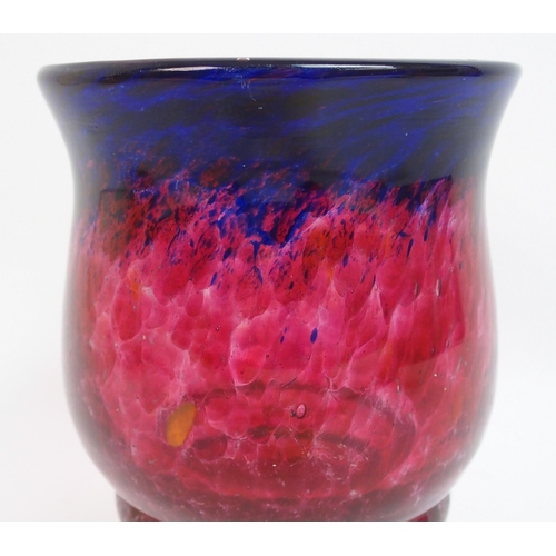 546 - A Monart flaring vase