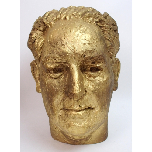 549 - Benno Schotz (1891-1984) A plaster bust of Tony Snow