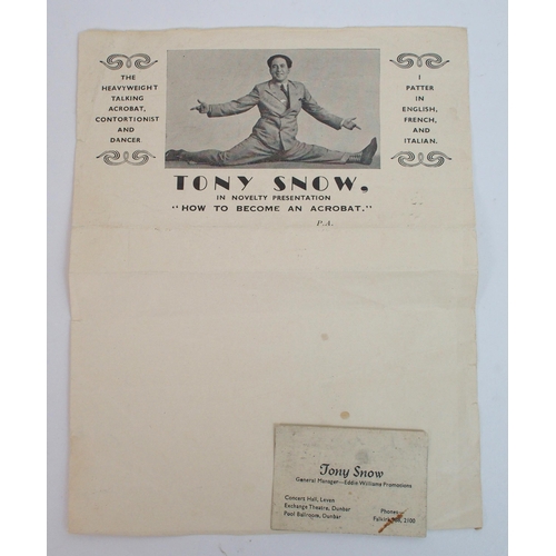 549 - Benno Schotz (1891-1984) A plaster bust of Tony Snow