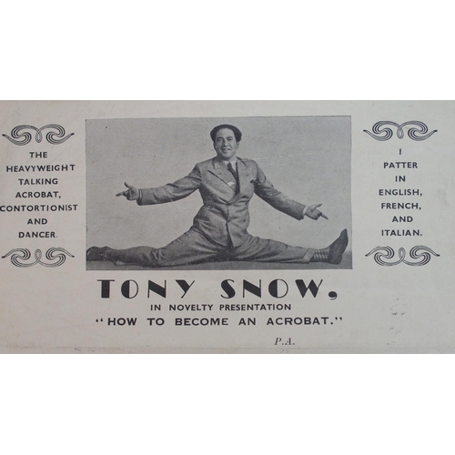 549 - Benno Schotz (1891-1984) A plaster bust of Tony Snow