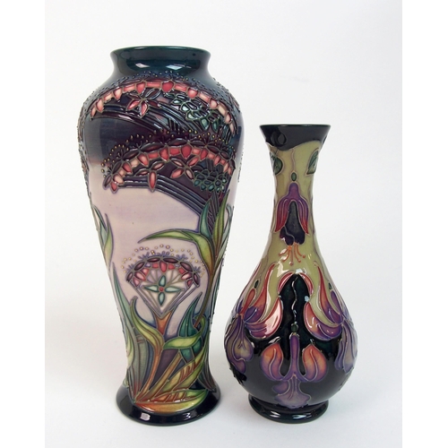 565 - A Moorcroft Collectors Club Fuchsia pattern vase