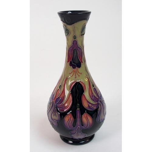 565 - A Moorcroft Collectors Club Fuchsia pattern vase