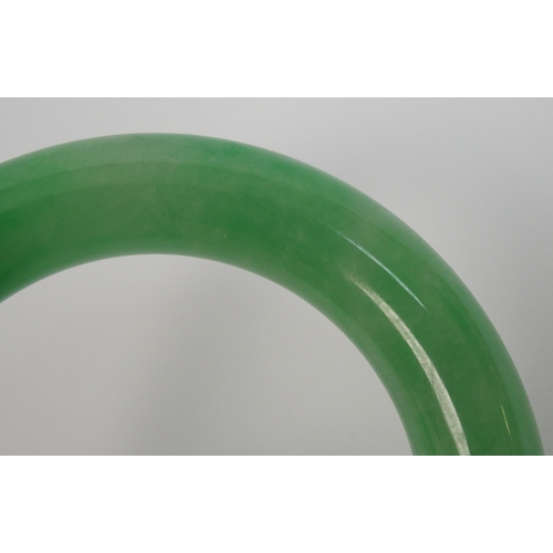 71 - A Chinese hardstone bangle