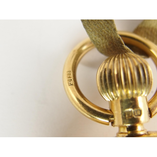 720 - An 18ct gold small pocket watch