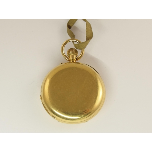 720 - An 18ct gold small pocket watch