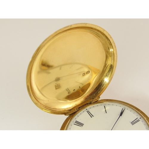 720 - An 18ct gold small pocket watch