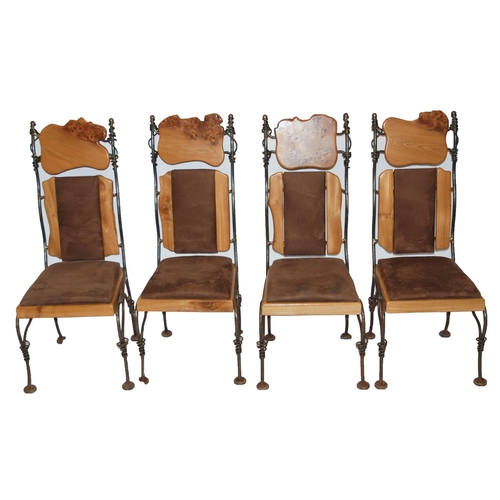 826 - A set of four Paul Hodgkiss chairs