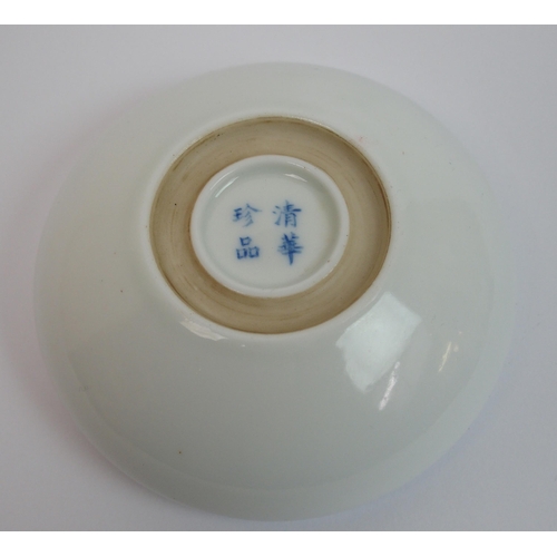 100 - A Chinese blue and white bowl