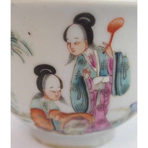 102 - A pair of Chinese tea bowls