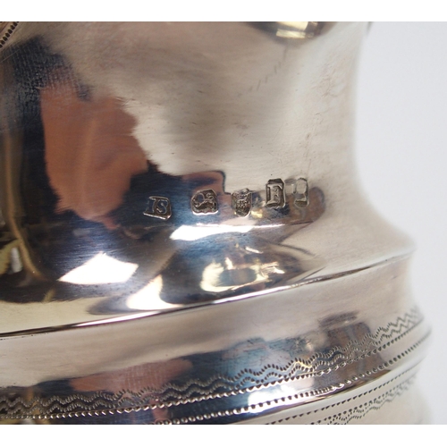 175 - A George III silver teapot