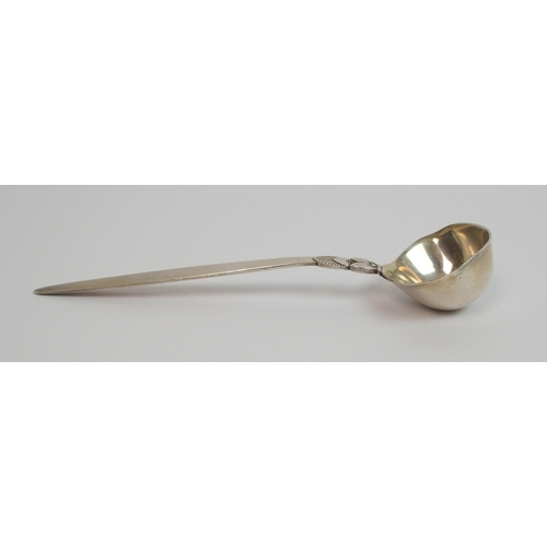 184 - Georg Jensen  a Sterling silver cream ladle