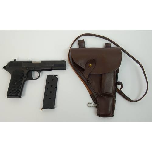 253 - A de-activated Tokarev 7.62mm calibre semi-automatic pistol