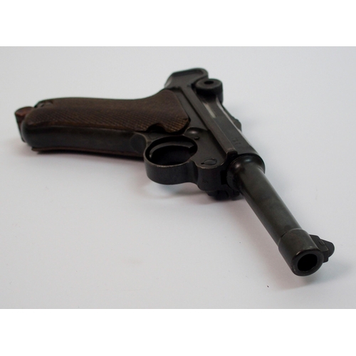 254 - A de-activated Luger PO8 9mm calibre semi-automatic pistol