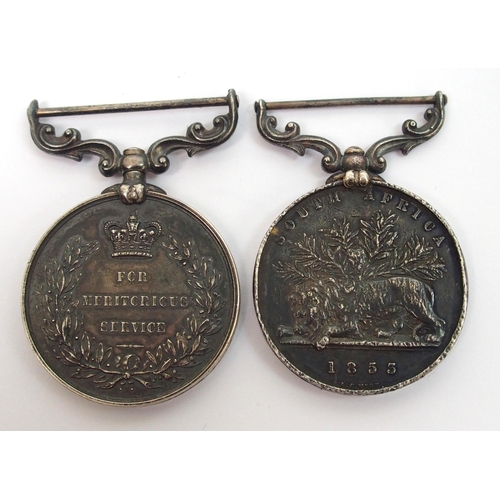 255 - A Victorian 1853 Queen's South Africa medal